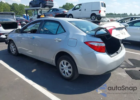 2014 Toyota Corolla L from USA, damaged, VIN 2T1BURHE4EC133794